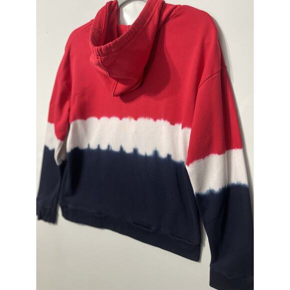 Ralph Lauren Womens Hoodie Sweatshirt Tye Die Casual Colorful Y2K Size Medium - Picture 4 of 9